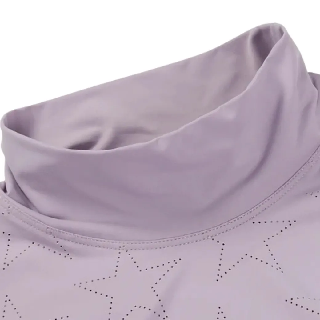 Hannah Childs Farrah Star Turtleneck Training Top