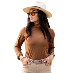 Hannah Childs Farrah Turtleneck Training Top