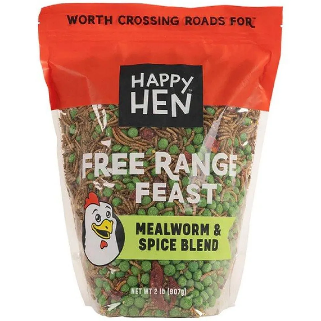 Happy Hen Free Range Feast Mealworm Spice Blend