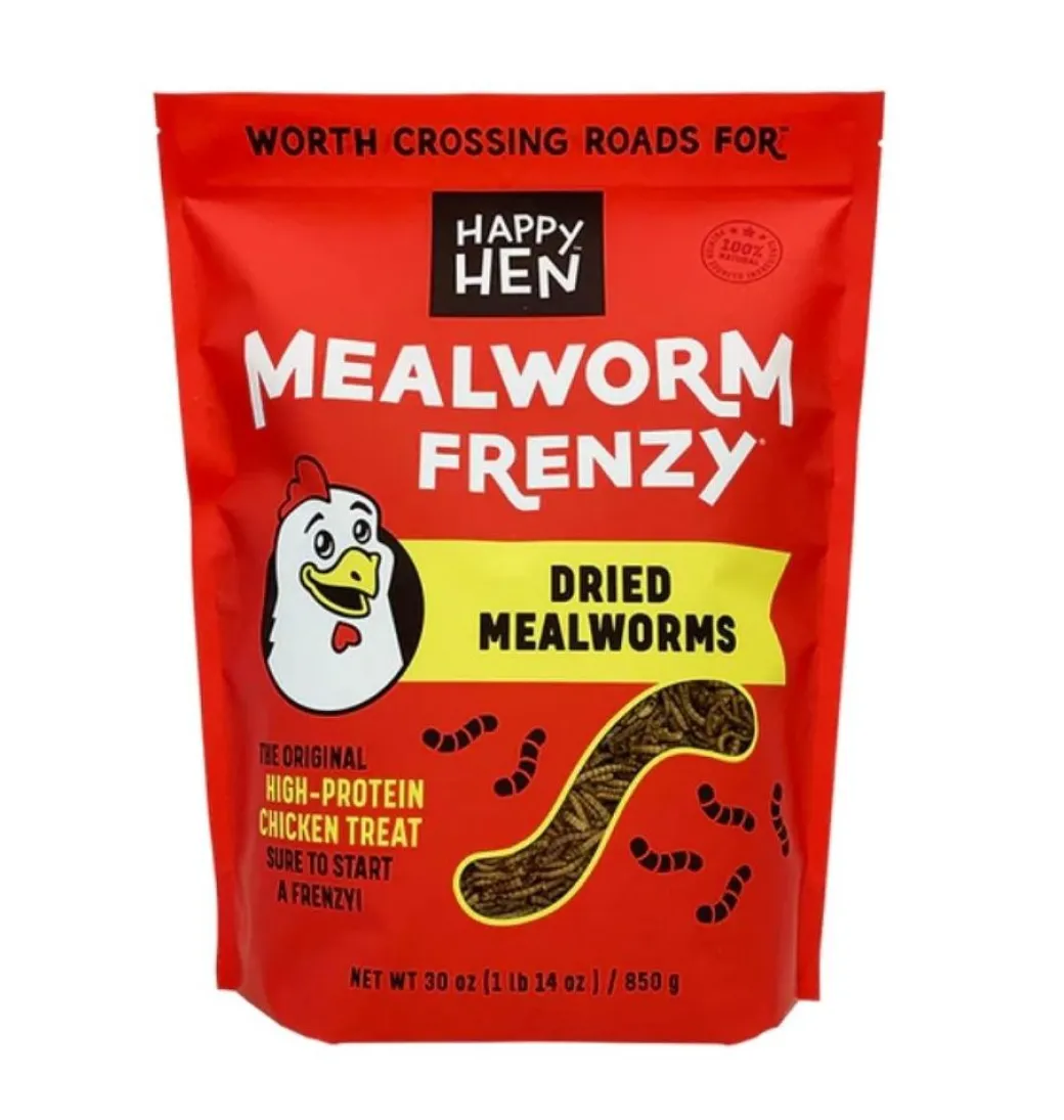 Happy Hen Mealworm Frenzy Chicken Treats