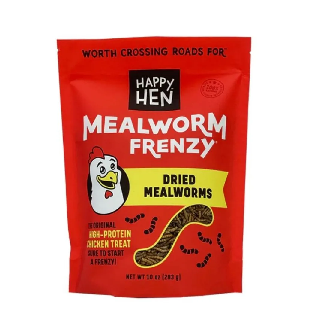 Happy Hen Mealworm Frenzy Chicken Treats