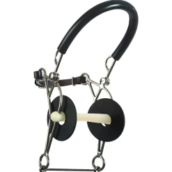 Happy Mouth Ribbed Mullen Combo Hackamore