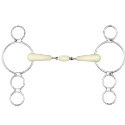 Happy Mouth 3-Ring Double Jointed Pessoa Gag