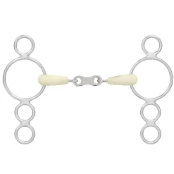 Happy Mouth 3-Ring French Link Pessoa Gag