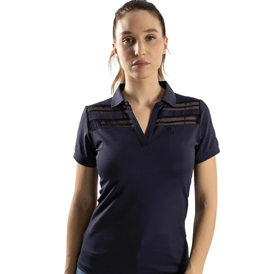 Harcour Punch Short Sleeve Polo
