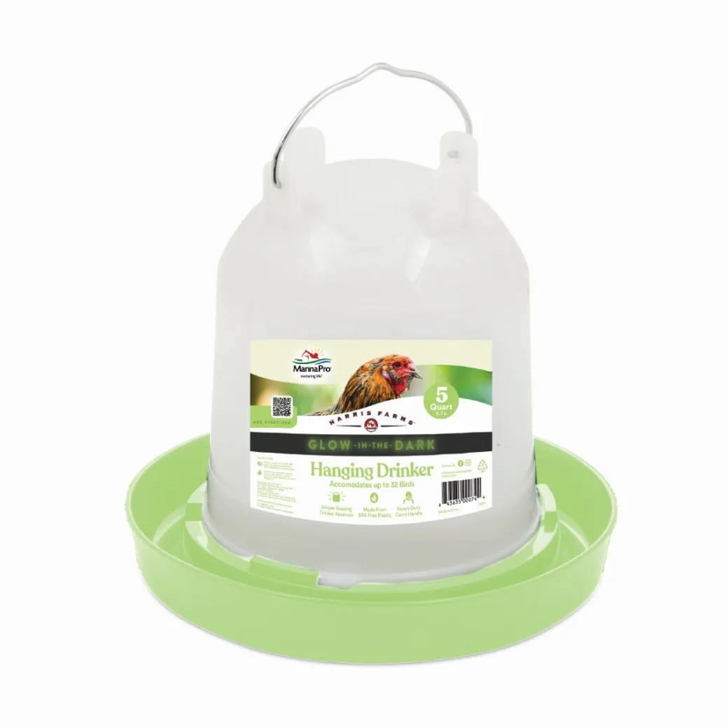 Harris Farms Glow in the Dark Drinker 5 Qt