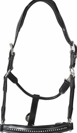 HDR Crystal Padded Leather Halter