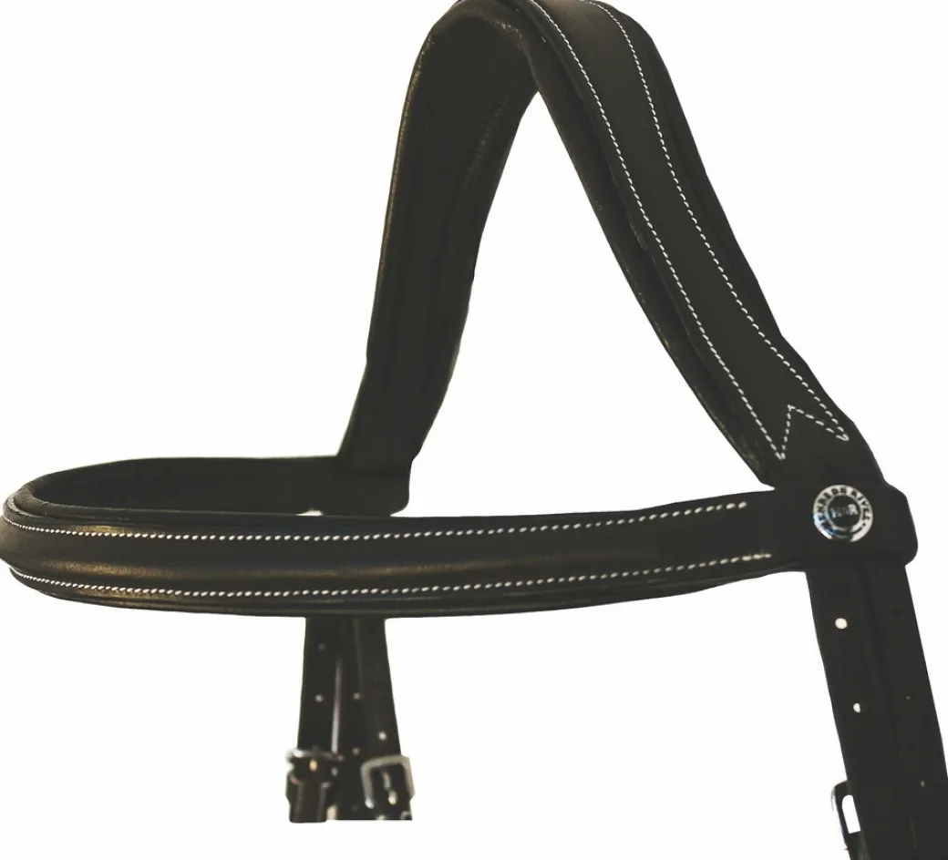 HDR Pro Monocrown Plain Raised Flash Bridle