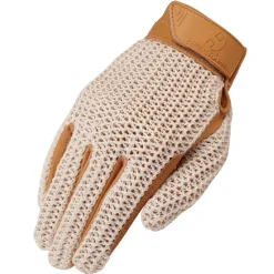 Heritage Crochet Riding Gloves