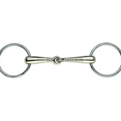 Herm Sprenger Single Jointed Snaffle Loose Ring - 18 mm Sensogan