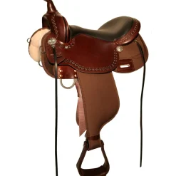 High Horse Willow Springs Cordura Trail Saddle 6913