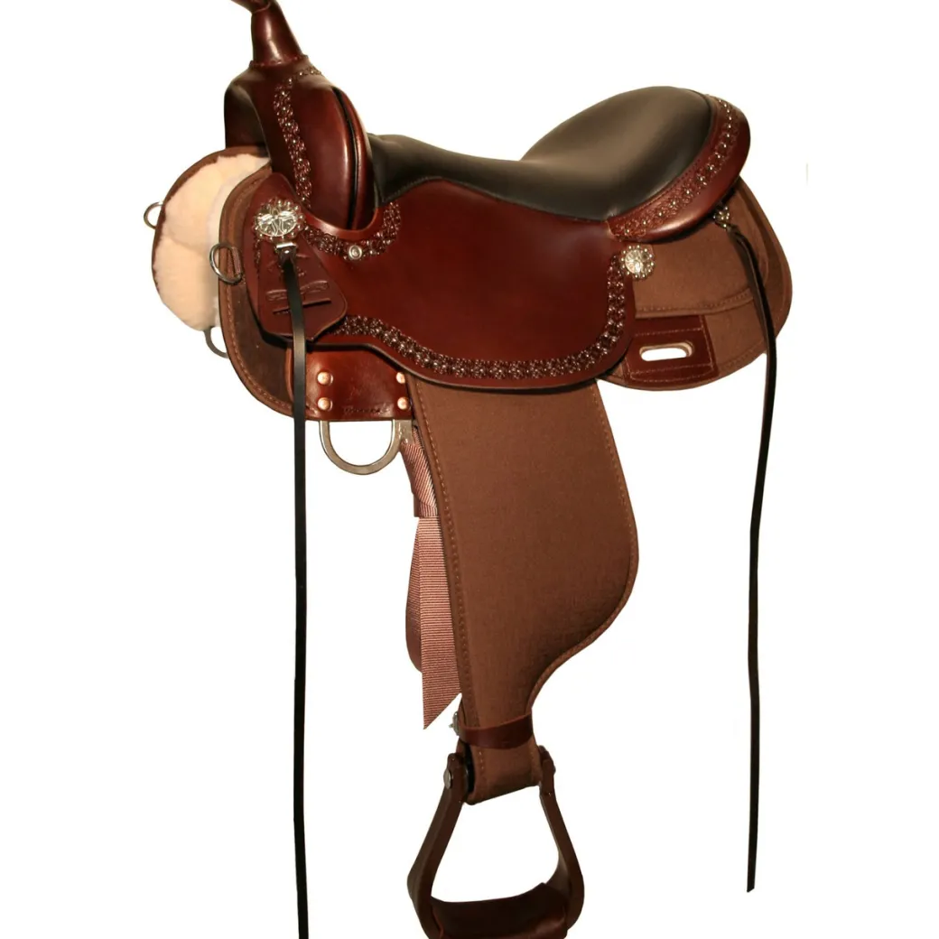 High Horse Willow Springs Cordura Trail Saddle 6913