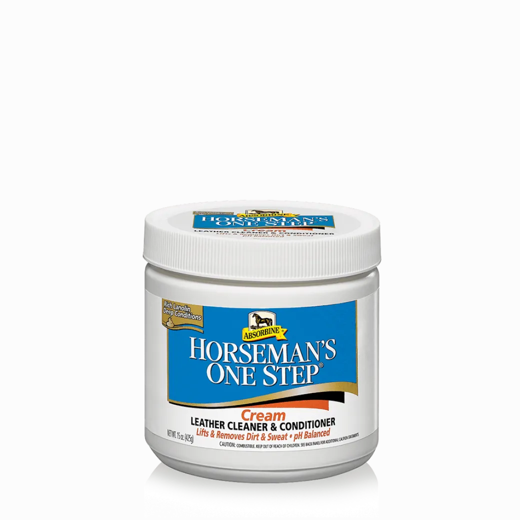 Horseman's One Step Cream Leather Cleaner & Conditioner