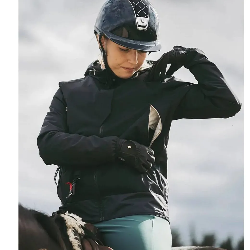 Horse Pilot Bomber Airbag Compatible Jacket
