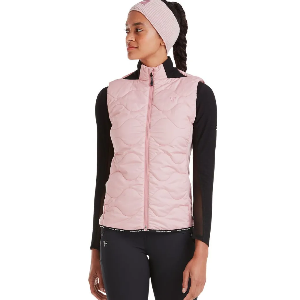 Horse Pilot Rider Vest | Baby Pink