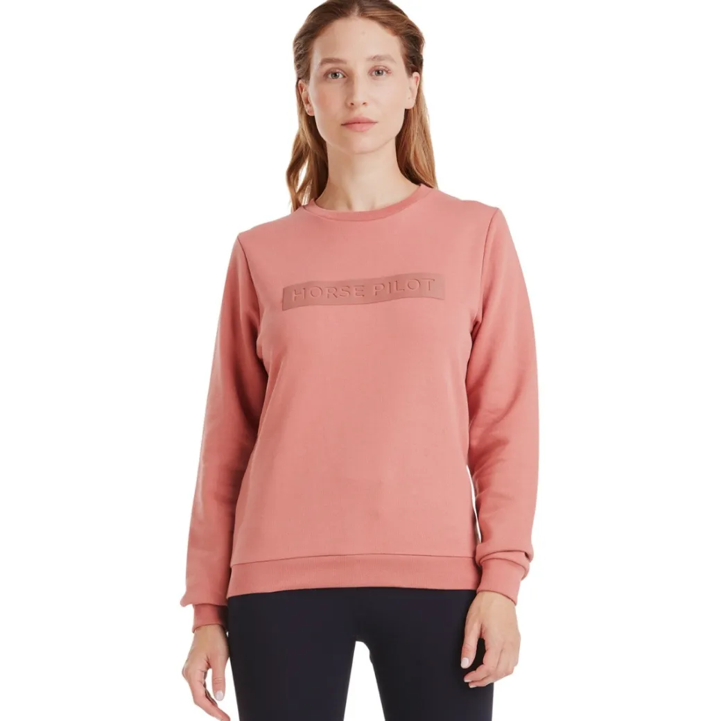 Horse Pilot Team Sweatshirt | Brick Dust