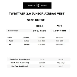 Horse Pilot Twist'Air 2.0 Junior Airbag Vest