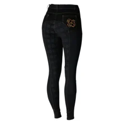 Horze Jessie Denim Full Grip Breeches