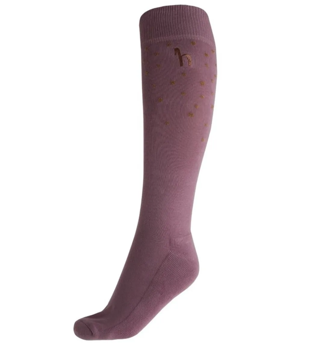 Horze Jordis Glitter Winter Riding Socks