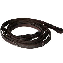 Huntley Equestrian Double Layer Web Grip Reins