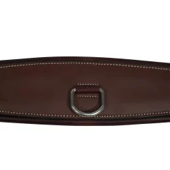 Huntley Fancy Stitch Padded Leather Girth