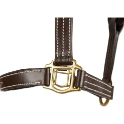 Huntley Fancy Stitch Padded Leather Halter