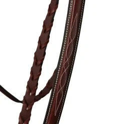 Huntley Fancy Stitch Schooling Hunter Bridle