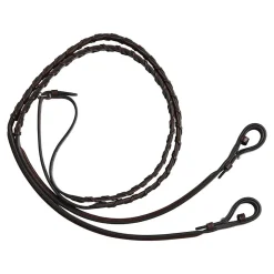 Huntley Fancy Stitch SR Rubber Lined Laced Reins