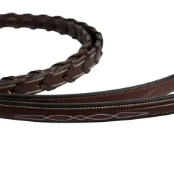 Huntley Fancy Stitch SR Rubber Lined Laced Reins