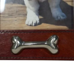 Huntley Leather 5x7 Pet Photo Frame