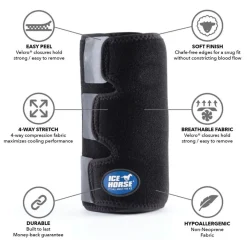 Ice Horse Tendon Wraps with Inserts PAIR