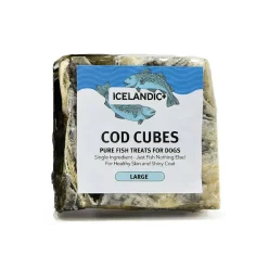 Icelandic+ Cod Skin Cube Dog Treat