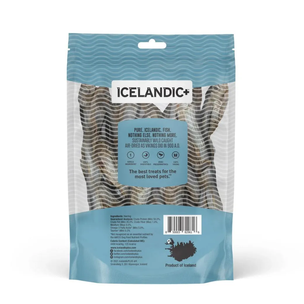 Icelandic+ Herring Whole Fish Dog Treats