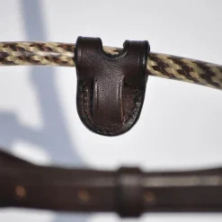 In Horse We Trust Coated Rope Noseband