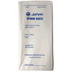 JorVet 4x4 Sponge Gauze