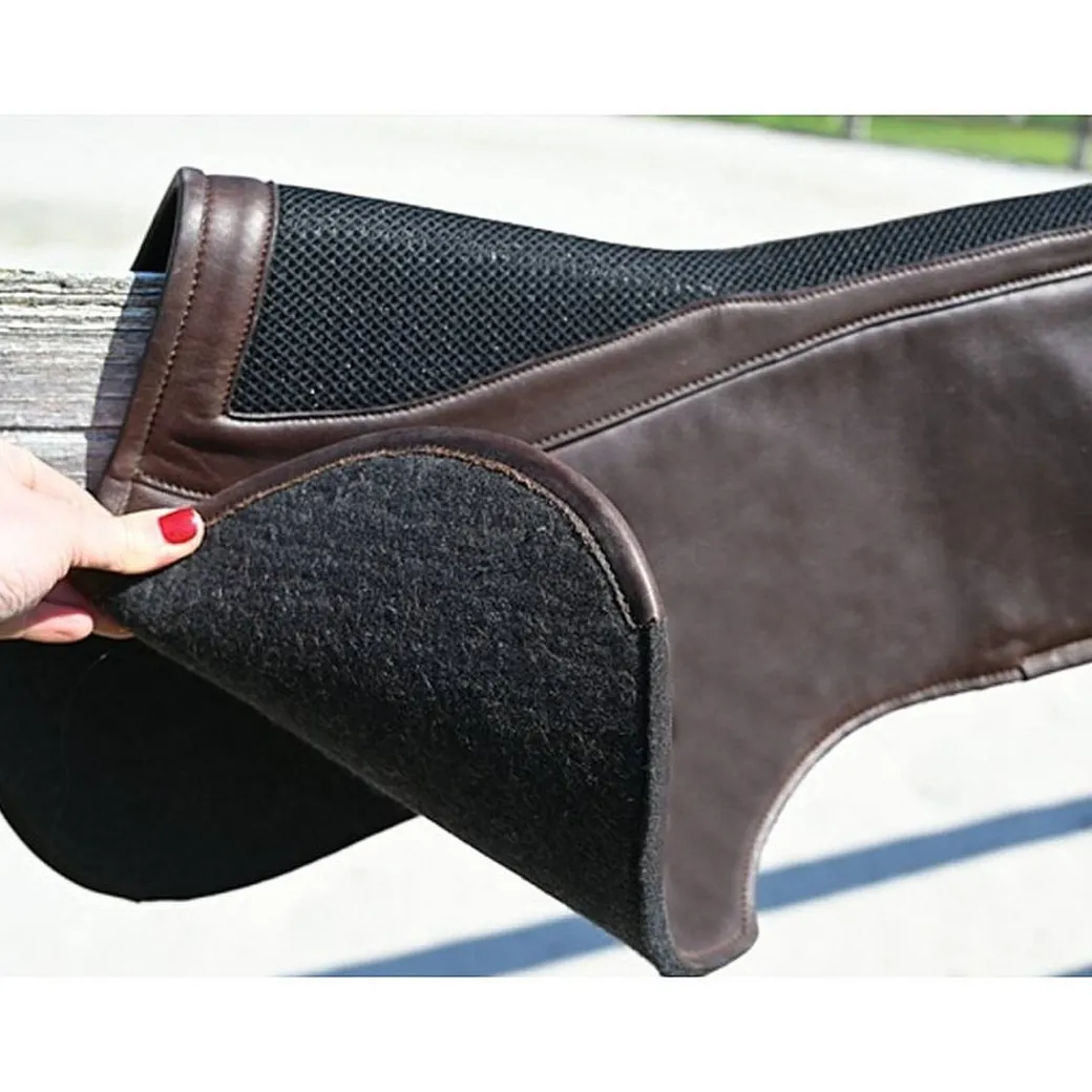 Jump'In Anatomical Felt and Leather Pad