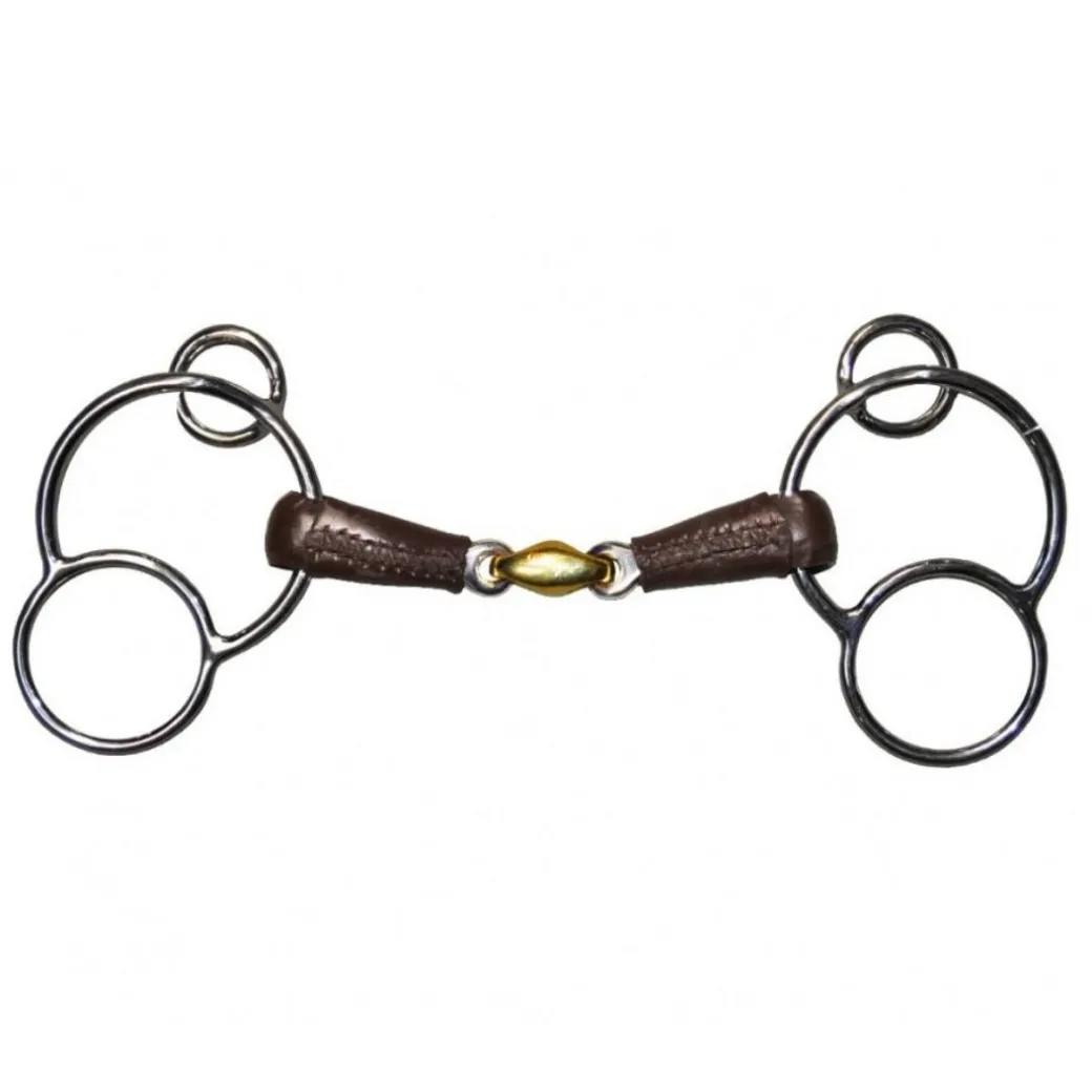 Jump'In Leather Wrap Lozenge 3-Ring