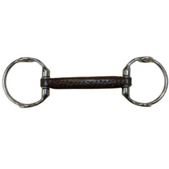Jump'In Round Leather Eggbutt Gag