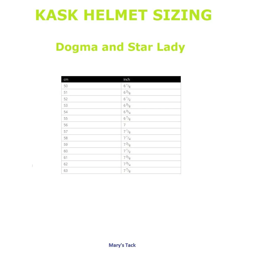 KASK Jessica Springsteen Star Lady Helmet