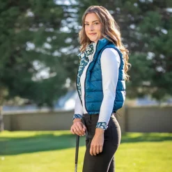 Kastel Denmark French Tulip Reversible Puffer Vest
