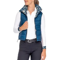 Kastel Denmark French Tulip Reversible Puffer Vest