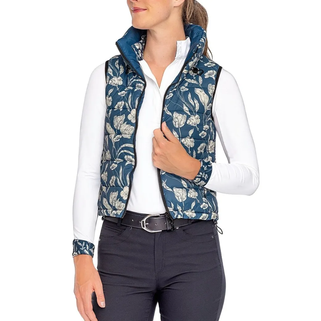 Kastel Denmark French Tulip Reversible Puffer Vest