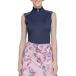 Kastel Denmark Lace Shoulder Sleeveless Shirt