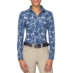 Kastel Denmark Pacific Blue Wild Rose LS Sun Shirt