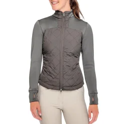 Kastel Denmark Slate Quilted Zip Jacket