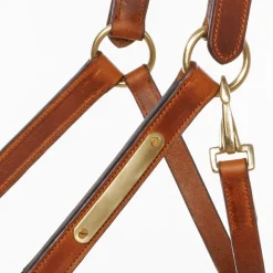 Kavalkade Cinta Halter with Brass Nameplate