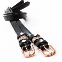 Kavalkade Crystal Leather Spur Straps