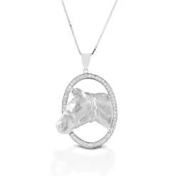 Kelly Herd Halter Horse Head Pendant