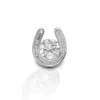 Kelly Herd Horseshoe Stud Tie Tack
