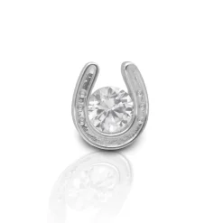 Kelly Herd Horseshoe Stud Tie Tack